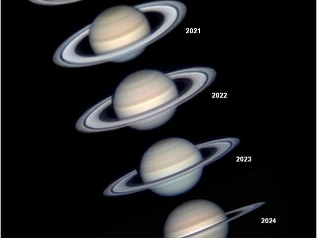 Saturns Rings Appear to Disappear