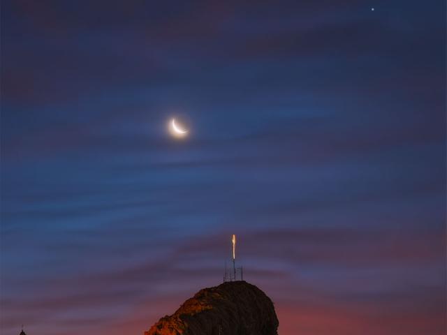 A Happy Sky over Bufa Hill in Mexico