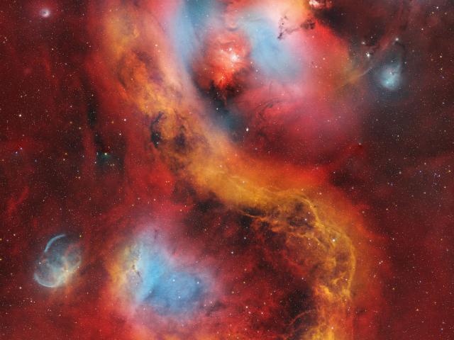 Rosette Nebula Deep Field