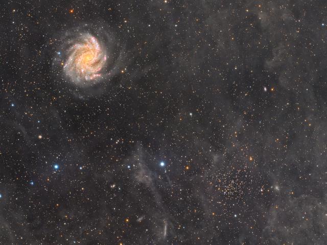 NGC 6946 and NGC 6939