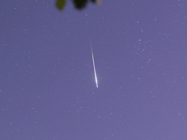 A Cool GIF of a 2025 Perseid