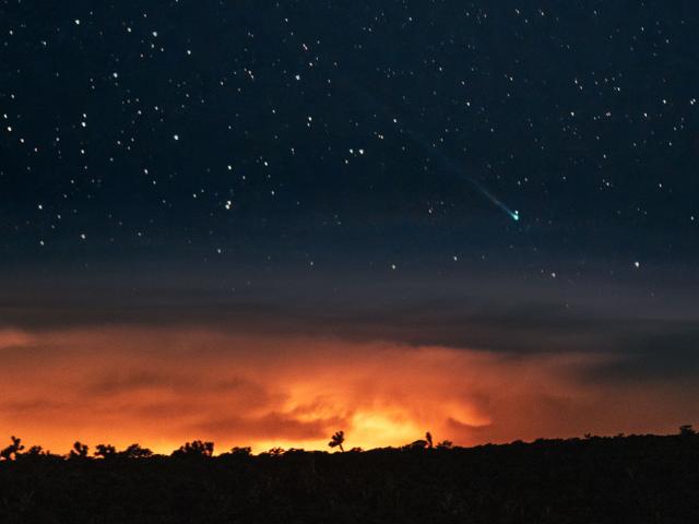 New Comet SWAN25B over Mexico