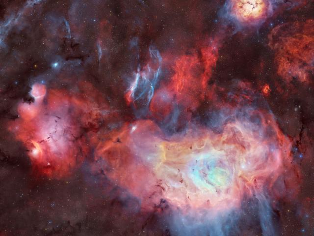 Nebulas and Clusters in Sagittarius