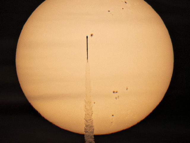 A Rocket in the Sun