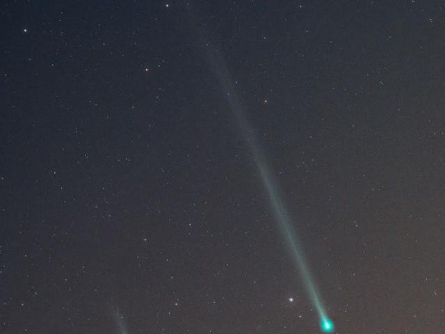 Two Camera Comets in One Sky