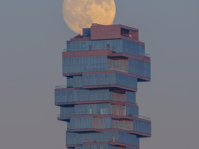 The Jenga Moon