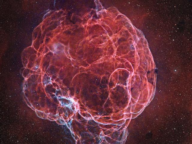 Simeis 147: The Spaghetti Nebula Supernova Remnant