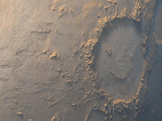 Galle: Happy Face Crater on Mars