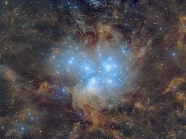 Pleiades: The Seven Sisters Star Cluster
