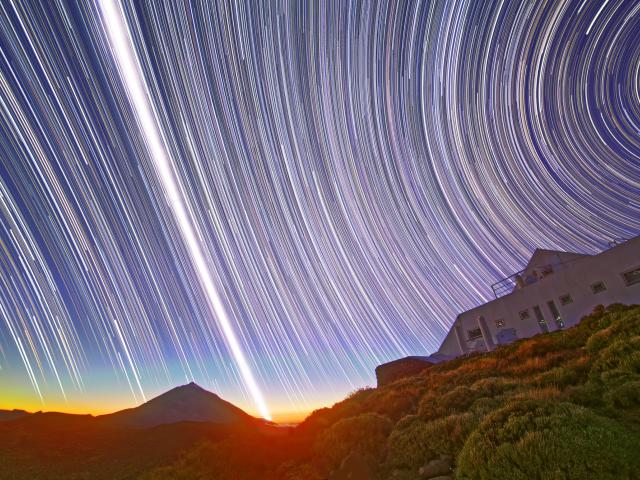Spring Equinox at Teide Observatory