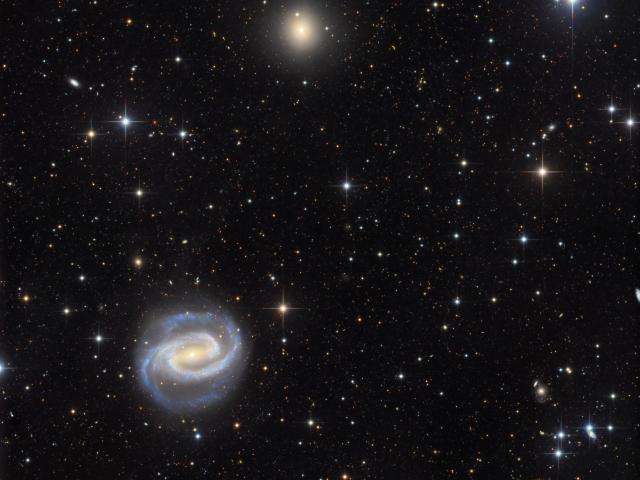Galaxies in the River: NGC 1300 and NGC 1297