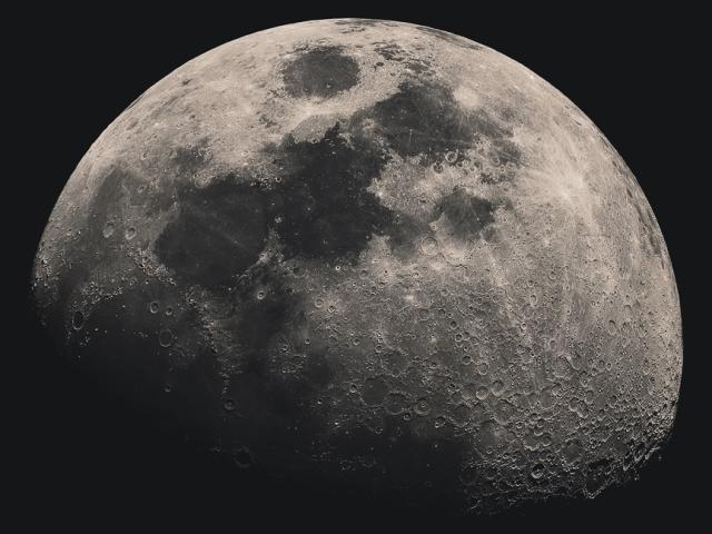 The ISS Transits the Moon