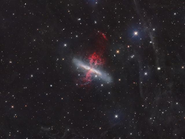 M82: Starburst Galaxy with a Superwind