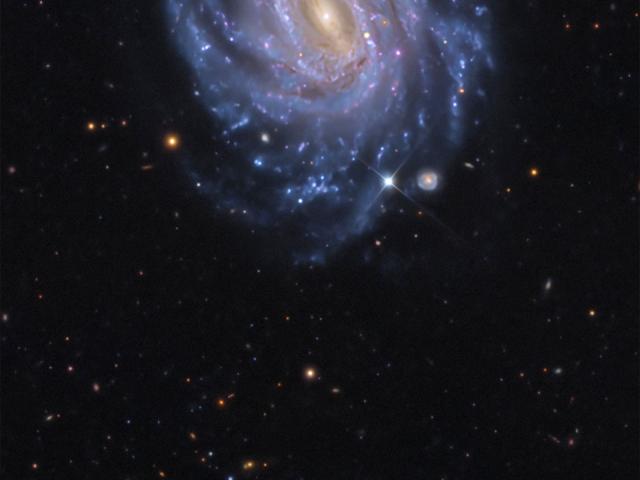 NGC 3660 and Burcins Galaxy