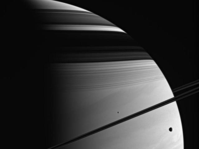 Moons, Rings, Shadows, Clouds: Saturn Cassini