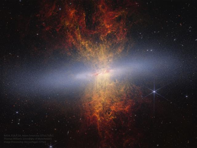 M82: Galaxy with a Supergalactic Wind