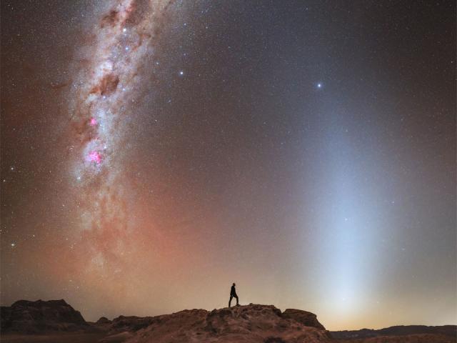 Dueling Bands over the Atacama Desert