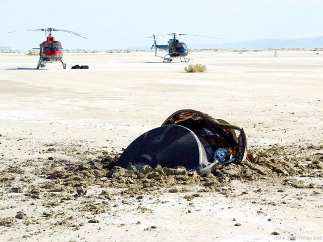 Flying Saucer Crash Lands in Utah Desert