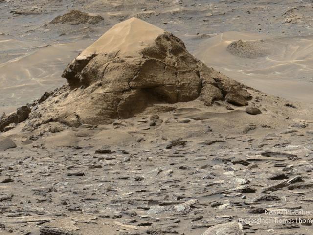 Turtle Rock on Mars