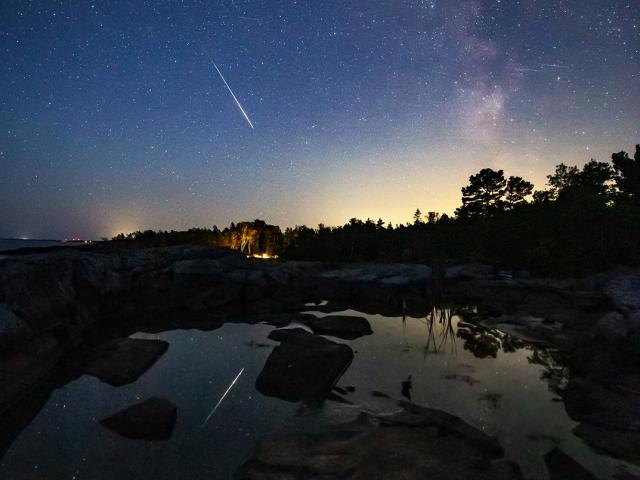 Bright Perseids from Sweden