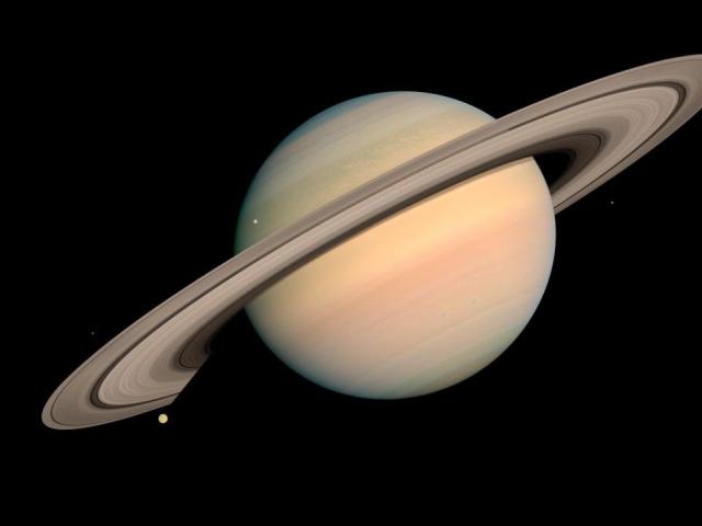 Cassini Approaches Saturn