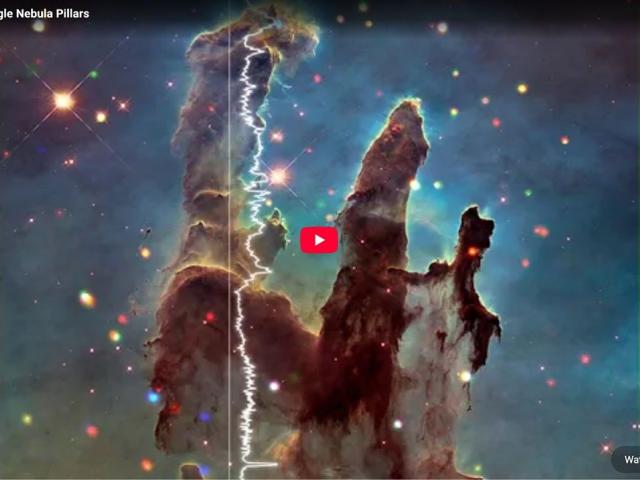 Sonified: Eagle Nebula Pillars