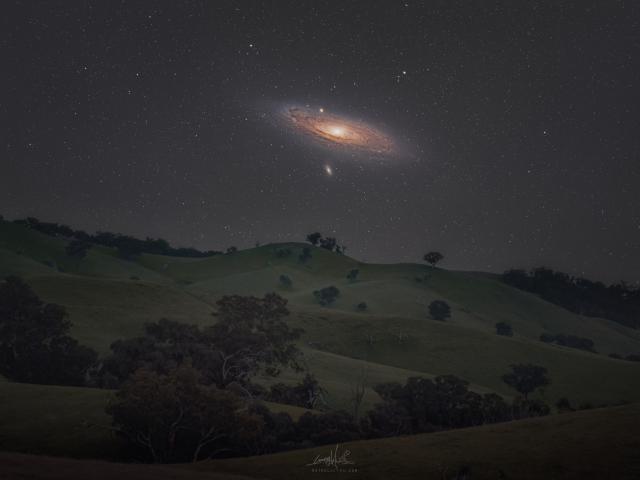 Andromeda in Southern Spring