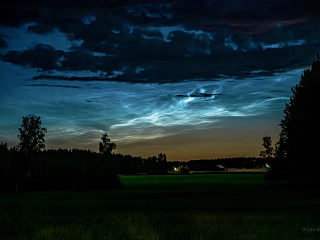 Noctilucent Clouds over Sweden