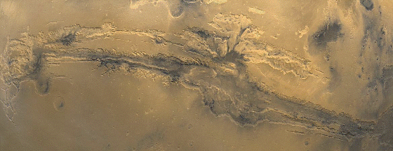 The Grand Canyon of Mars