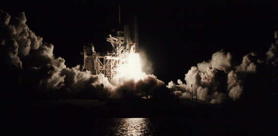 Night Launch of Endeavour