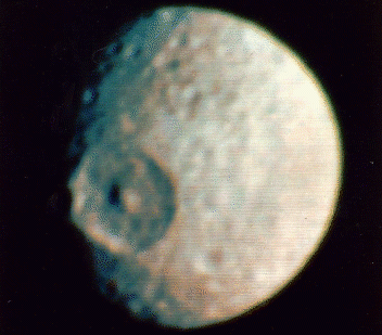 Mimas: Small Moon with A Big Crater