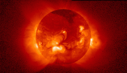 The Sun Spews X-rays