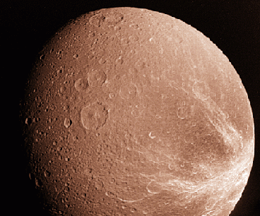 Saturn’s Moon Dione