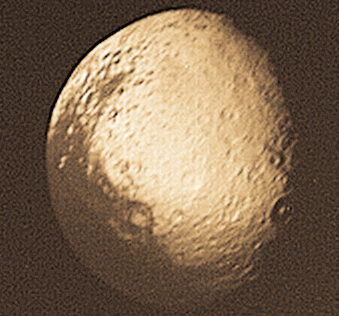 Iapetus: Saturn’s Disappearing Moon