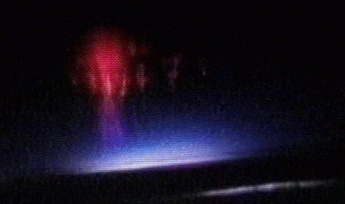Red Sprite Lightning