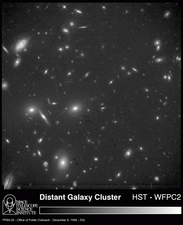A Distant Cluster of Galaxies