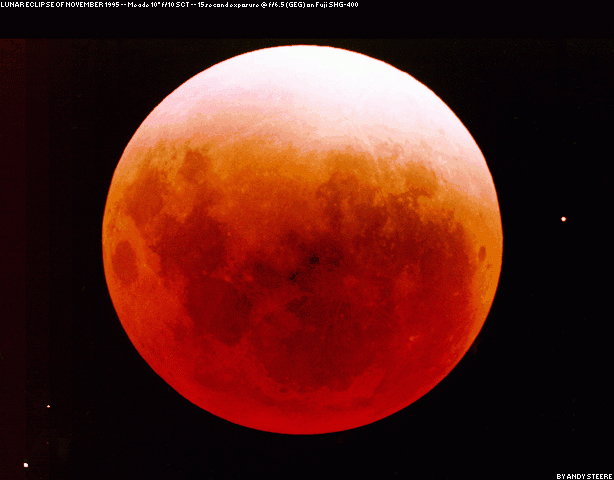 A Lucky Lunar Eclipse