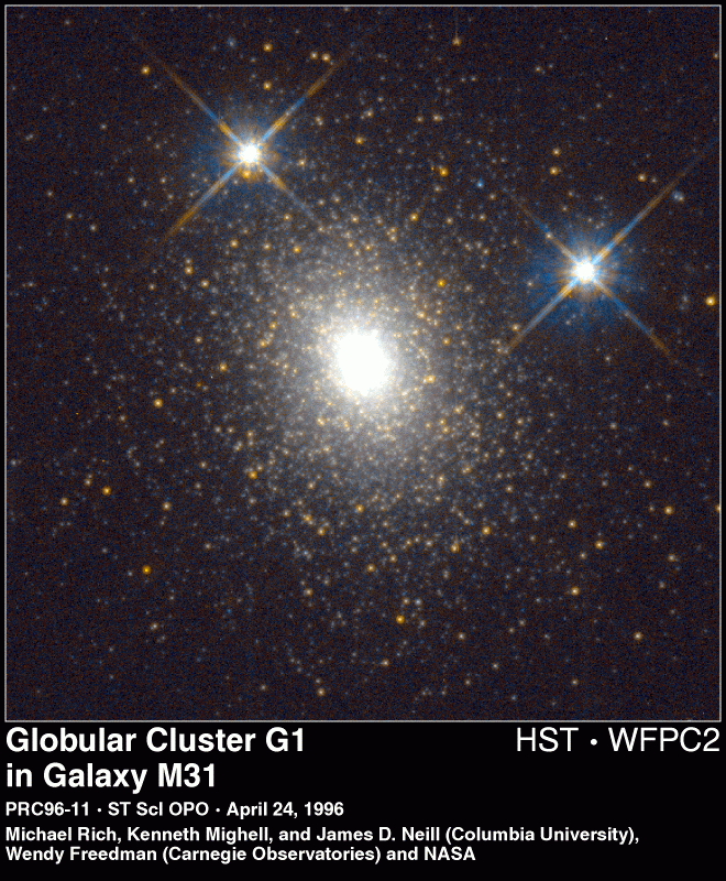 A Giant Globular Cluster in M31