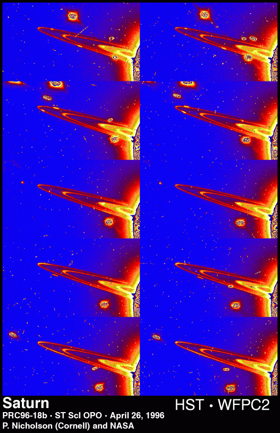 Tracking Saturn’s Moons