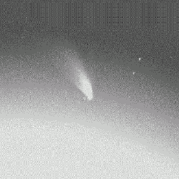Comet Hyakutake Passes the Sun