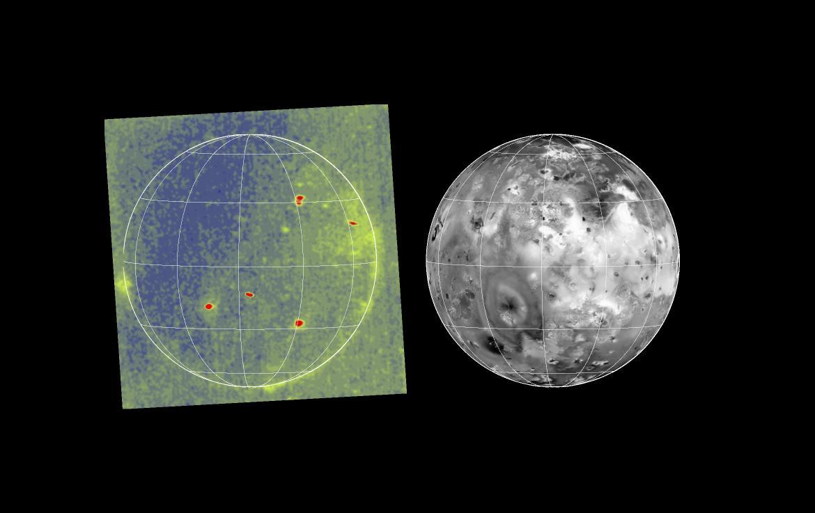 Io’s Active Volcanoes