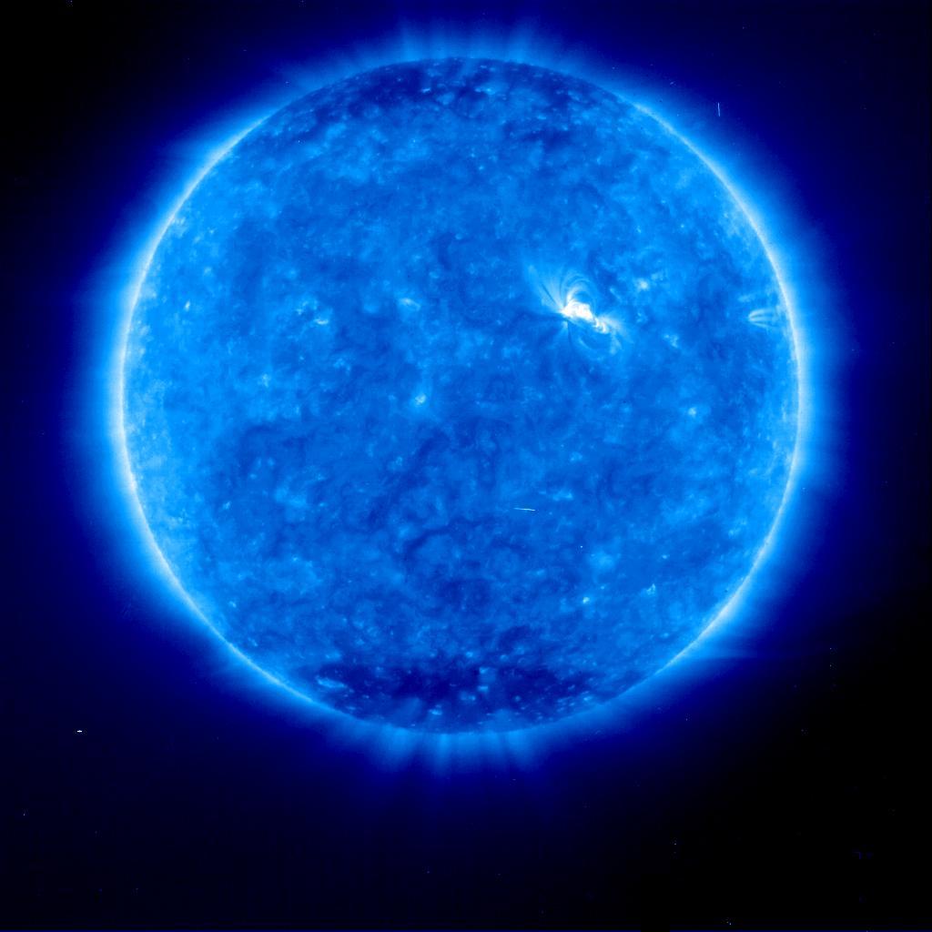 Blue Sun Glaring