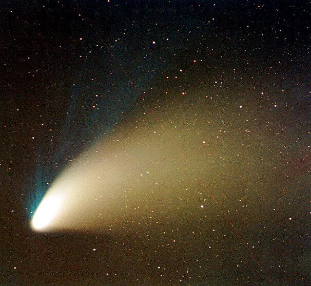 Hale-Bopp’s Fickle Ion Tail