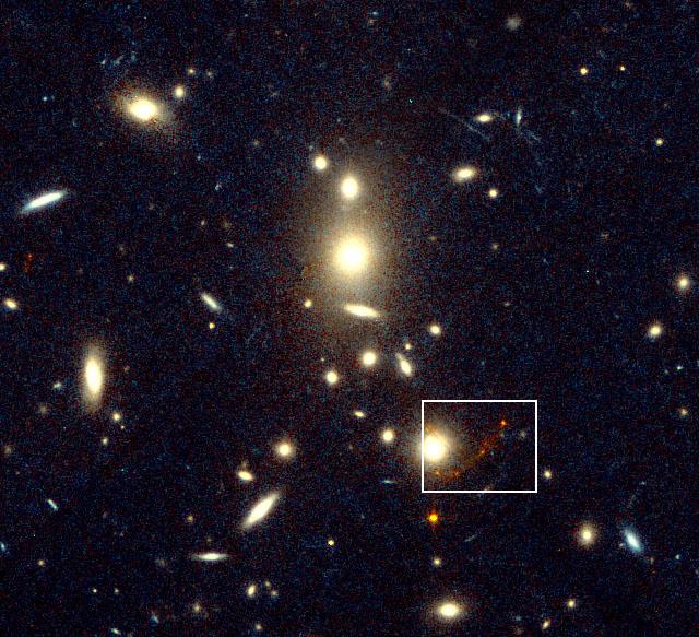Behind CL1358+62: A New Farthest Object