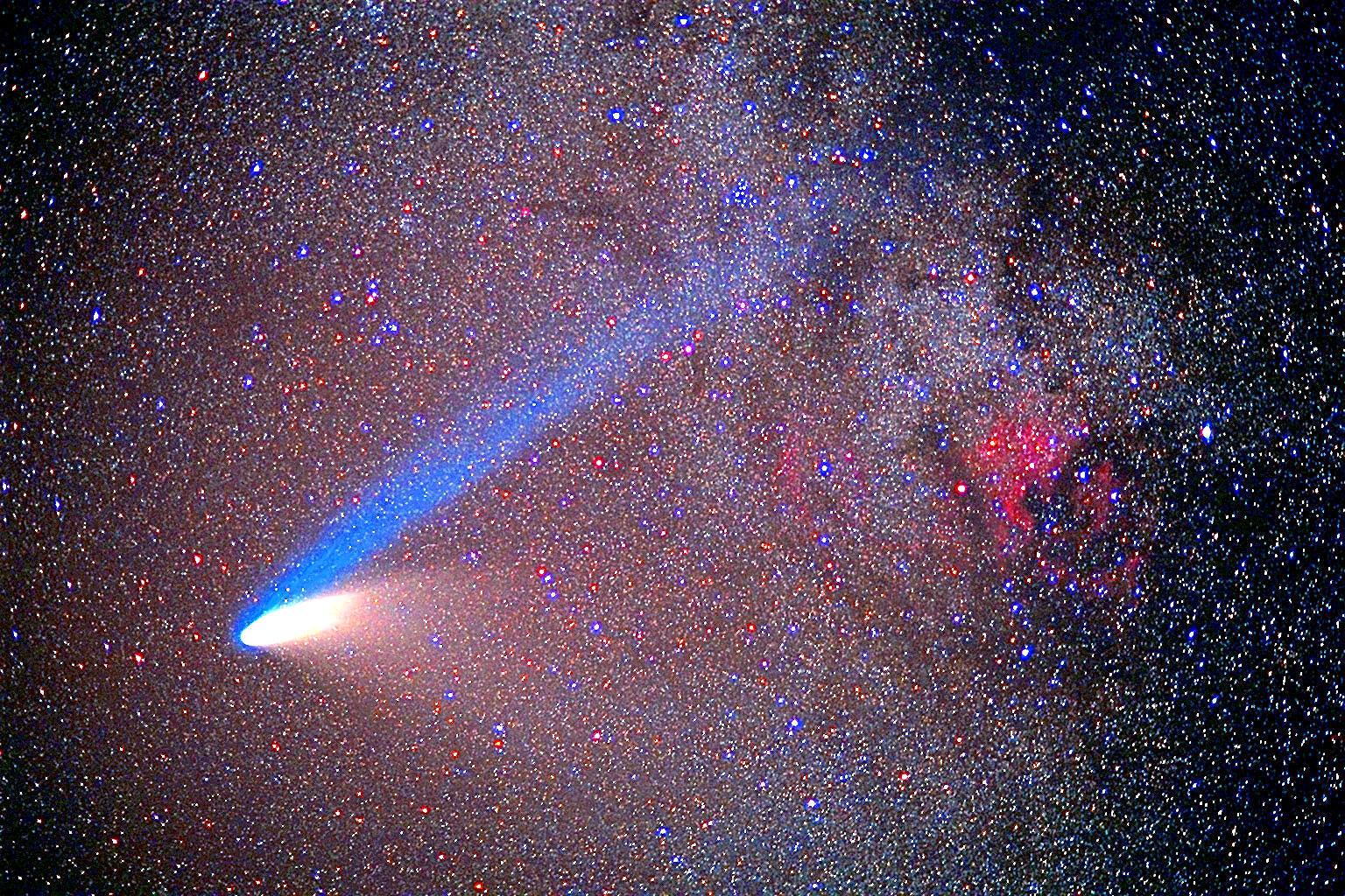 Hale Bopp and the North American Nebula