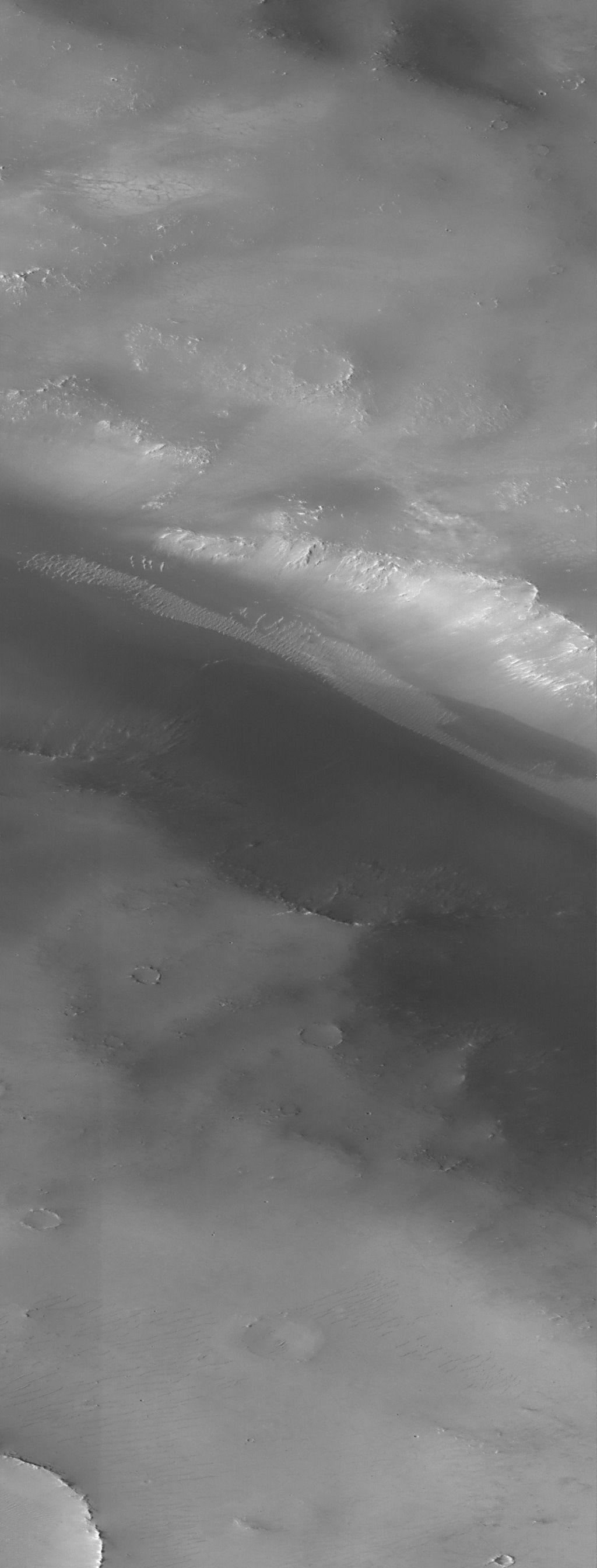 A Martian Lake Bed