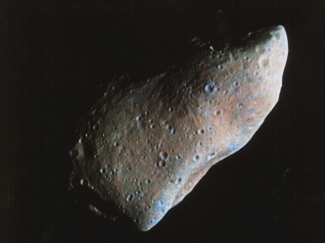 Asteroid Gaspra’s Best Face