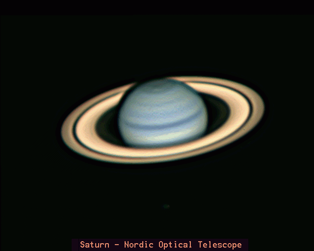 Saturn from Earth