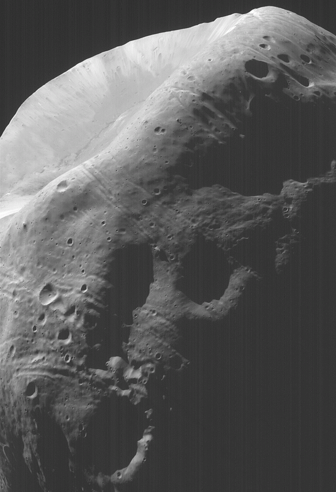 Dust Hip Deep on Phobos