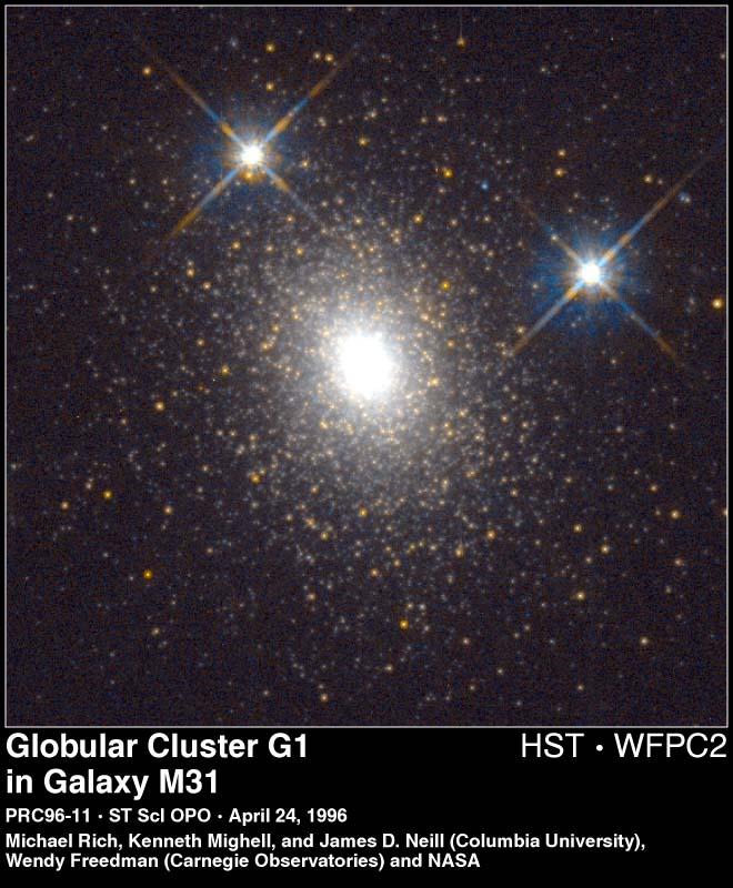 A Giant Globular Cluster in M31